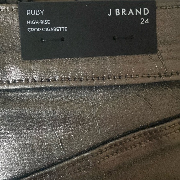 NWT J. Brand Ruby High Rise Crop Cigarette Jeans, size 24 - Picture 7 of 12